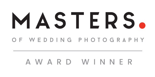 Trouwfotograaf Masters Award winner Logo Badge Bruidsfotografie